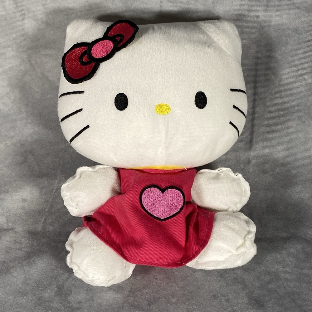 Sanrio Hello Kitty 10" 2013 Plush‎ Dress Tutu Stuffed Animal Collectable Cat